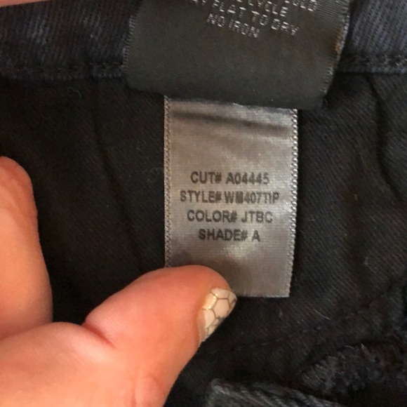 Hudson Painted Black Jeans - Picture 5 of 5